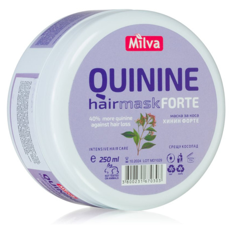 Milva Quinine Forte posilujicí maska pro slabé vlasy s tendencí vypadávat 250 ml