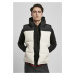 Urban Classics / Block Puffer Vest black/whitesand