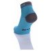 Nessi Sportswear Prodyšné běžecké ponožky Road R RSO-7 Turqoise