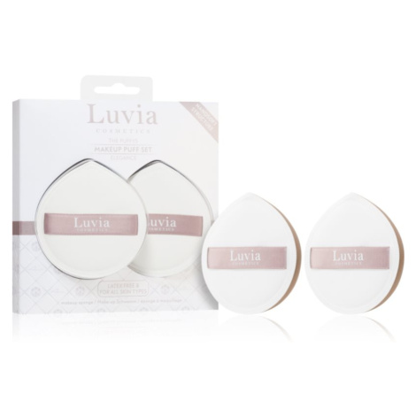 Luvia Cosmetics The Puffys Makeup Puff Set labutěnka Elegance 2 ks