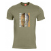 Pánské tričko Fearless Warrior Pentagon® – Olive Green