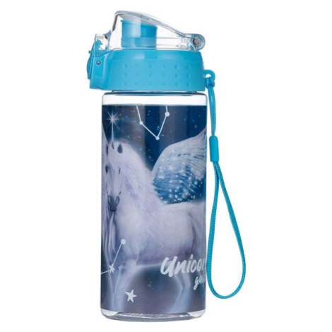 Oxybag PEGAS Dívčí plastová láhev na pití, tmavě modrá, velikost