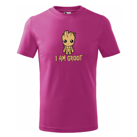 Dětské tričko Groot z filmu Strážci galaxie - Já jsem Groot na triku  BezvaTriko | Modio.cz