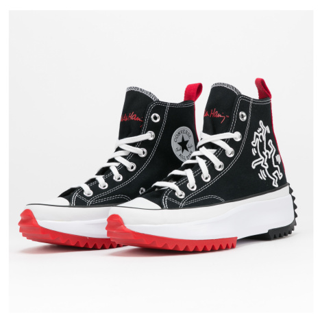 Converse Run Star Hike Hi - Keith Haring black / white / red eur 36