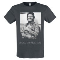 Bruce Springsteen Amplified Collection - Vintage Tričko charcoal