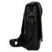Pánská kožená taška přes rameno SendiDesign Fredds - černá