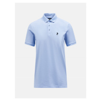 Polokošile peak performance m classic cotton polo modrá