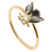 PDPAOLA Originální pozlacený prsten s překrásnou včelkou ZAZA Gold AN01-255