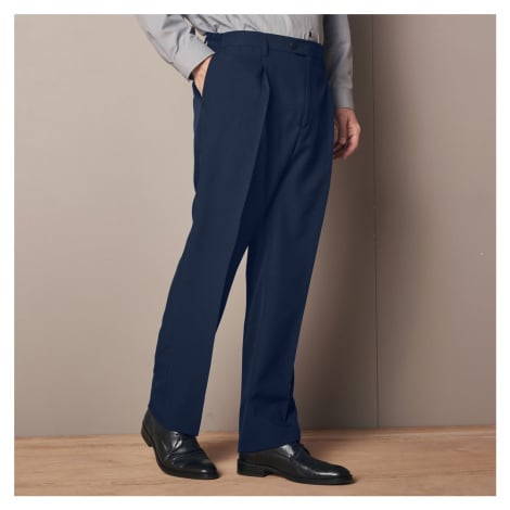 Blancheporte Kalhoty s nastavitelným pasem, polyester nám.modrá