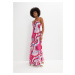 Bonprix BODYFLIRT dlouhé šaty na ramínka Barva: Růžová, Mezinárodní