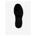 Černo-šedé kožené kotníkové boty Tamaris