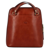 Luxusní kožený kabelko batoh 2 v 1 Katana deluxe, hnědý