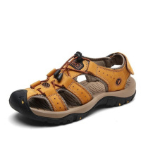 Trekové pánské sandály kožené páskové boty