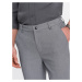 Ombre Clothing Trendy šedé chinos kalhoty s elastickým pasem V2 PACP-0157