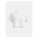 UA Boxy Crop Logo SS Triko Under Armour