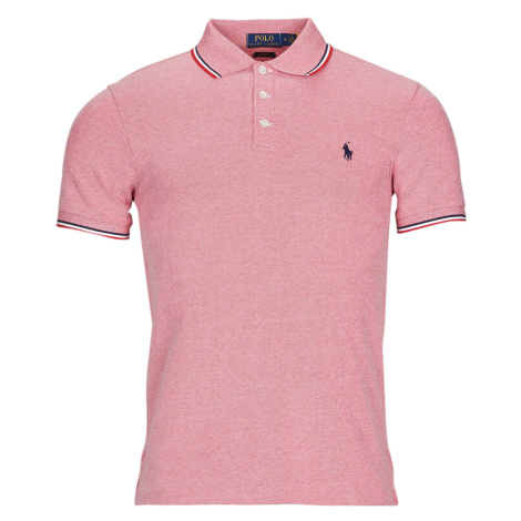 Polo Ralph Lauren K223SC52C-SSKCSLIMM1-SHORT SLEEVE-KNIT Červená