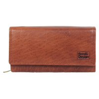 Sendi Design Dámská kožená peněženka B-D204 RFID hnědá