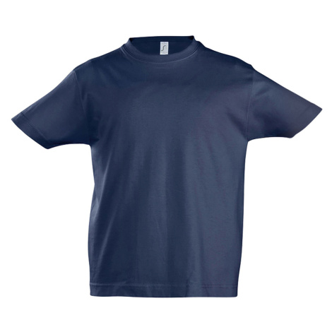 SOĽS Imperial Kids Dětské triko s krátkým rukávem SL11770 Námořní modrá SOL'S