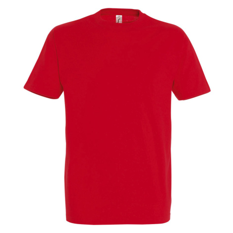SOĽS Imperial Pánské triko s krátkým rukávem SL11500 Red SOL'S