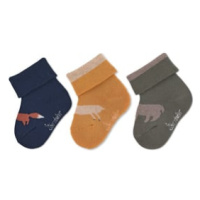 Sterntaler Dětské ponožky 3-pack lesní zvířata marine