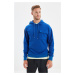 Trendyol Blue Men's Regular Fit Sweatshirt