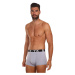 3PACK pánské boxerky Styx sportovní guma šedé (G10676767)