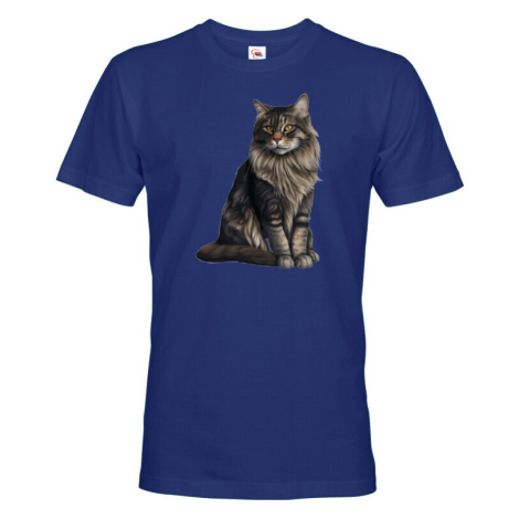Pánské tričko s potiskem kočky - tričko pro milovníky koček BezvaTriko