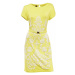 HEINE HEINE dámské letní šaty, šaty v barvě žluté se vzorem