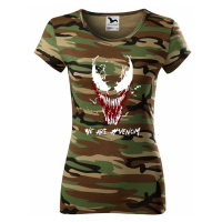 Dámské tričko s potiskem Venom od Marvel - ideální dárek pro fanoušky