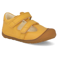Barefoot dětské sandály Bundgaard - Petit Summer Mustard žluté