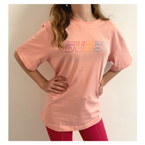Dámské triko Guess V2RI02 růžová | růžová
