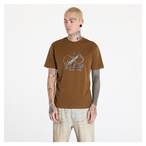 Tričko DIME Cursive Power T-Shirt UNISEX Dark Brown