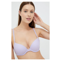 Podprsenka Calvin Klein Underwear fialová barva, 000QF6345E