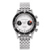 Nivada Grenchen Chronomaster White Panda Inter. Bezel - Manual - Forstner Beads of Rice