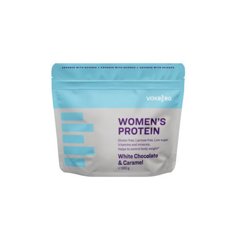 Voxberg Womens Protein 990g bílá čokoláda s karamelem Varianta: vanilka - malina