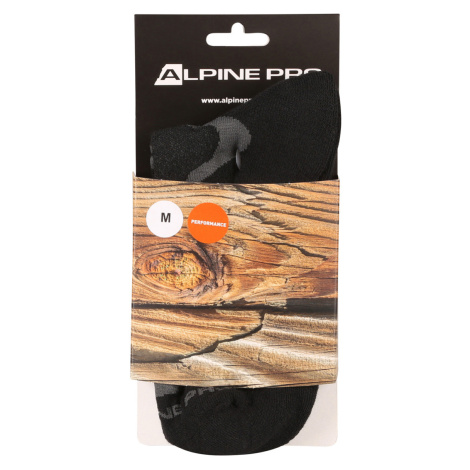 Alpine Pro Gange Sportovní kotníkové ponožky USCF098 černá