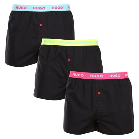 3PACK pánské trenky HUGO černé (50510216 005) Hugo Boss