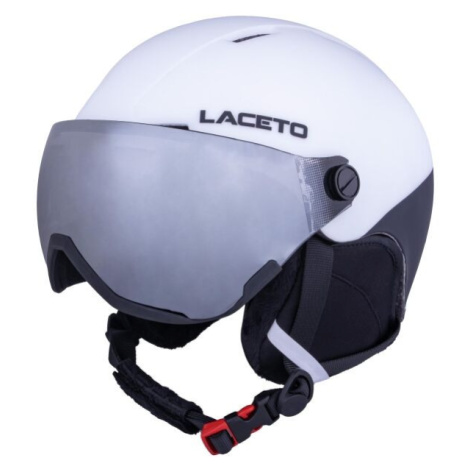 Laceto TEMPESTA VISOR Lyžařská helma, bílá, velikost