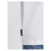 Bílé pánské tričko Ombre Clothing