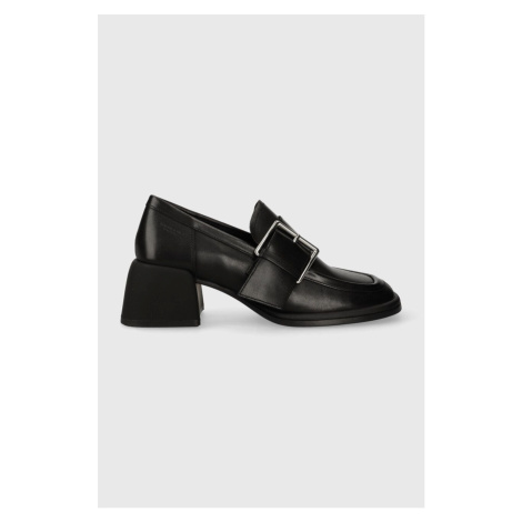 Kožené lodičky Vagabond Shoemakers ANSIE černá barva, na podpatku, 5645.101.20