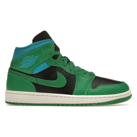 Jordan 1 Mid Lucky Green Aquatone (W)