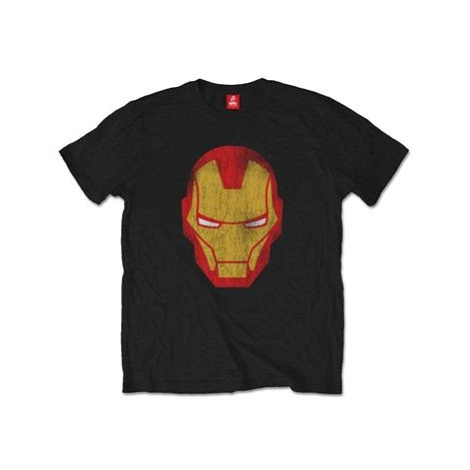 Iron Man - Iron Man - Distressed - velikost XL