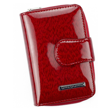 Dámská malá elegantní kožená peněženka  Seereena, červená GREGORIO