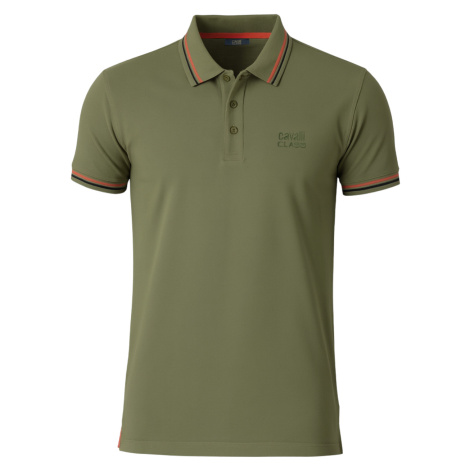 CAVALLI CLASS Louis Green polo tričko Roberto Cavalli