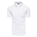 D Street Pánská košile s krátkým rukávem Brabal bílá Bílá