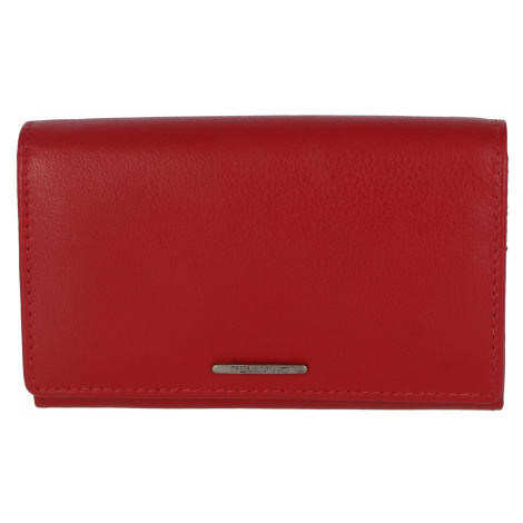Dámská kožená peněženka Fiona, červená Bellugio