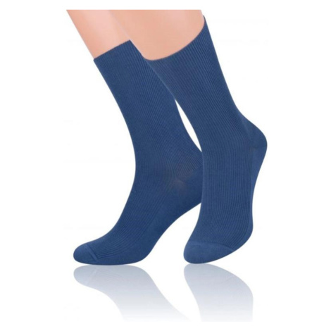 Pánské ponožky Steven 018 modré | džínová
