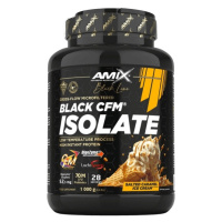 Amix BLACK Line Black CFM Isolate 1000 g - slaný karamel/zmrzlina