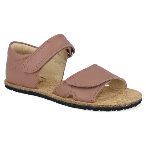 Barefoot dětské sandály Koel - Amelia Old Pink růžové Koel4kids
