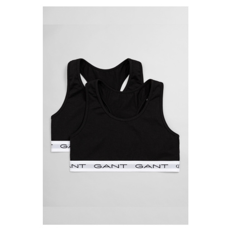 SPODNÍ PRÁDLO GANT TOP 2-PACK BLACK